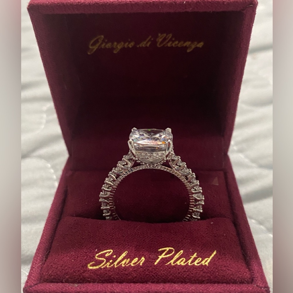 Giorgio Di Vicenza Silver Plated Ring NIB - Picture 2 of 8